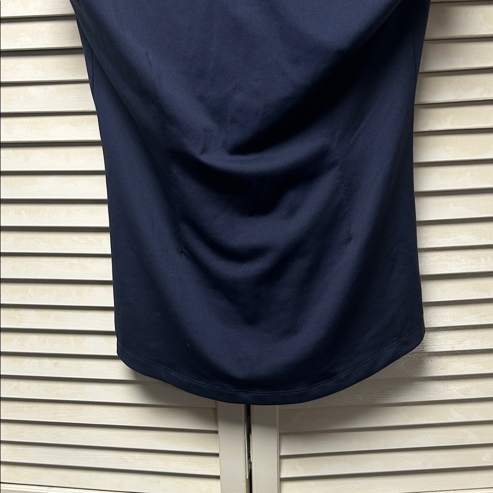 Navy and White Striped Athletic Top - Picture 6 of 6